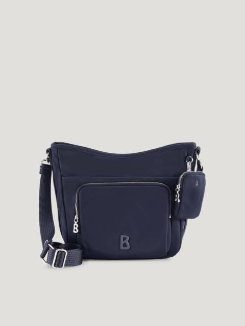 BOGNER VERBIER PLAY IRMA CROSS BODY BAG IN NAVY BLUE