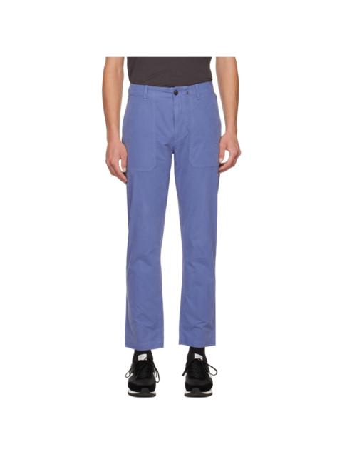 rag & bone Blue Cliffe Trousers