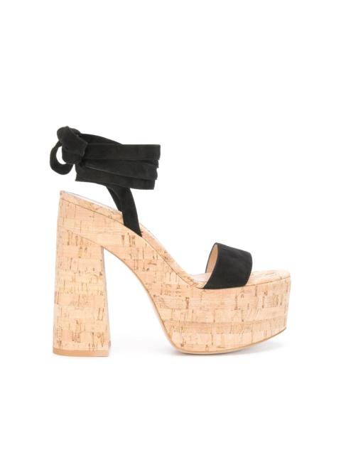 Gianvito Rossi platform ankle-wrap sandals