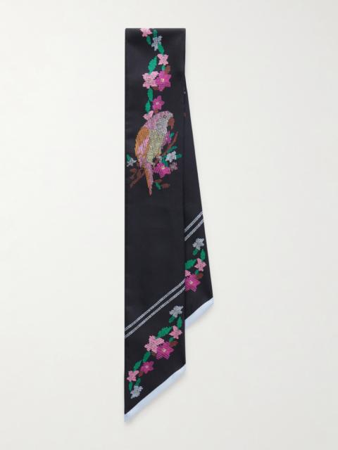 Chloé Printed Silk Scarf