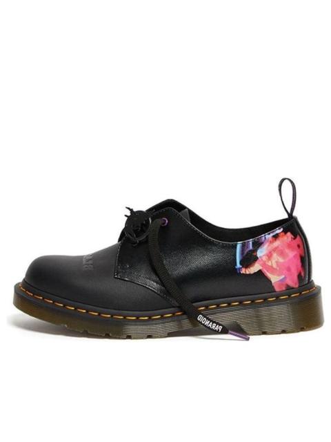 Dr. Martens Black Sabbath x Dr. Martens Crossover 1461 Retro Leather Printing Martin boots Black Unisex 26316001