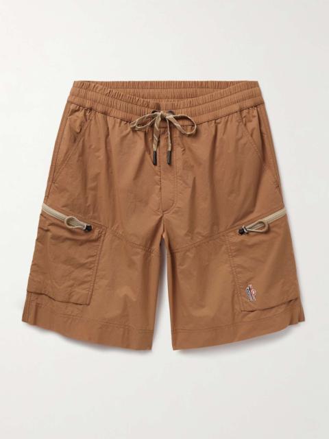 Moncler Grenoble Straight-Leg Logo-Appliquéd Ripstop Cargo Shorts