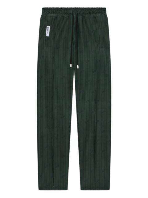 GCDS pinstripe drawstring trousers
