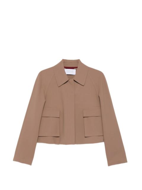 Harris Wharf London point-collar jacket