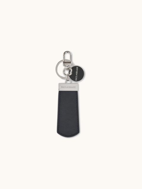 Paul & Shark SAFFIANO LEATHER KEYRING