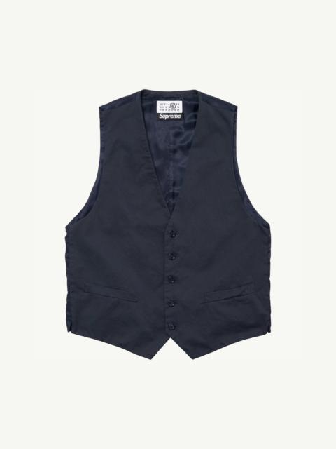 MM6 Maison Margiela Supreme®/ MM6 Washed Cotton Suit Vest