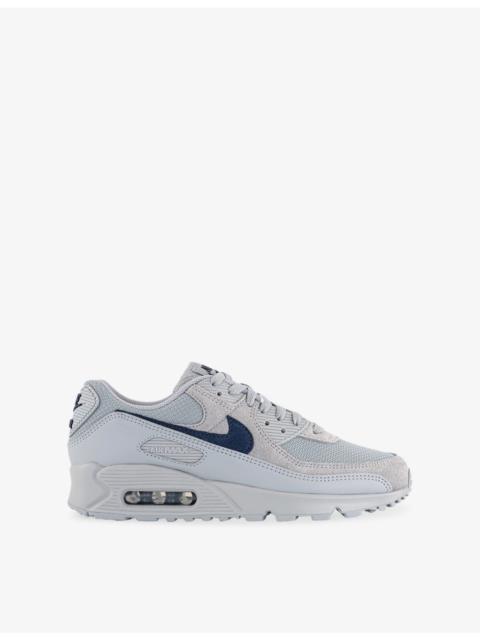 Nike Air Max 90 Leather and Mesh Trainers