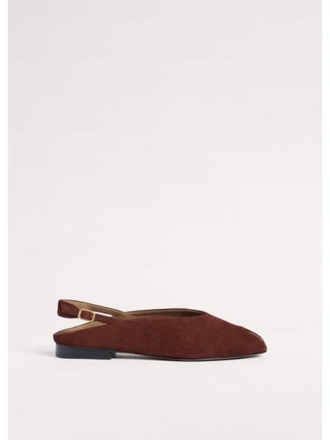 ME+EM Peep Toe Flat