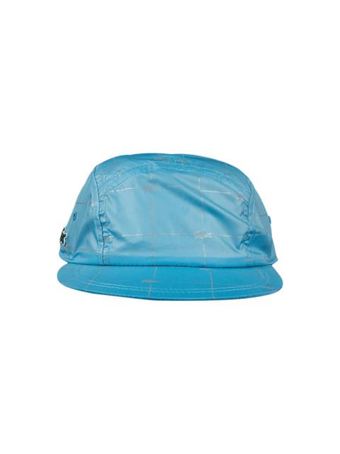 Supreme x Lacoste Reflective Grid Nylon Camp Cap 'Blue'