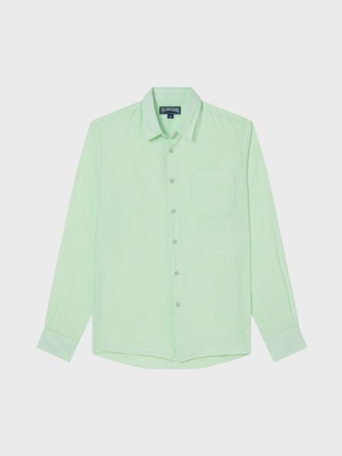 Vilebrequin MEN LINEN MINERAL DYE SHIRT