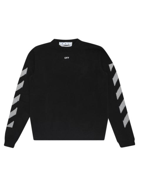 Off-White Arrow Crewneck Sweater 'Black/High Rise'