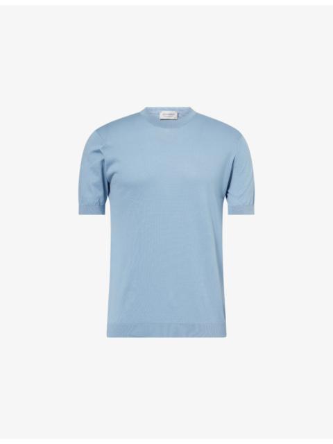 JOHN SMEDLEY Torin Short-Sleeve Cotton-Jersey T-Shirt
