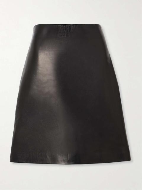 Proenza Schouler Adele leather midi skirt