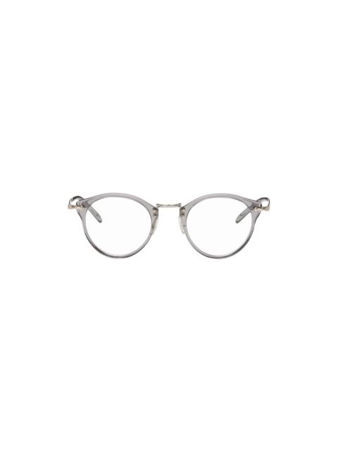 Gray & Silver OP-505 Glasses