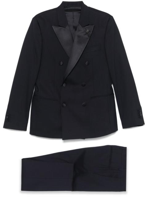 LARDINI double-breasted suit