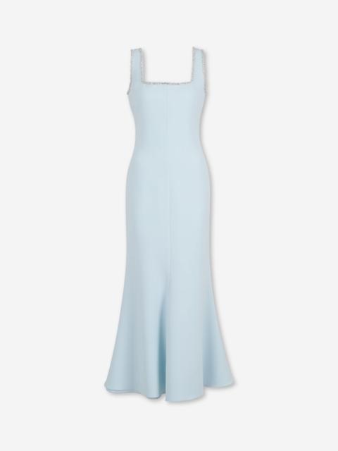 COSTARELLOS MAXI DRESS WITH RHINESTONES