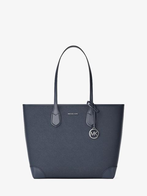 MICHAEL KORS Eva Large Saffiano Leather Tote Bag
