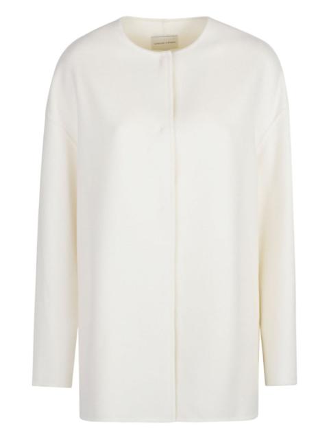 Loulou de Saison wool round-neck coat