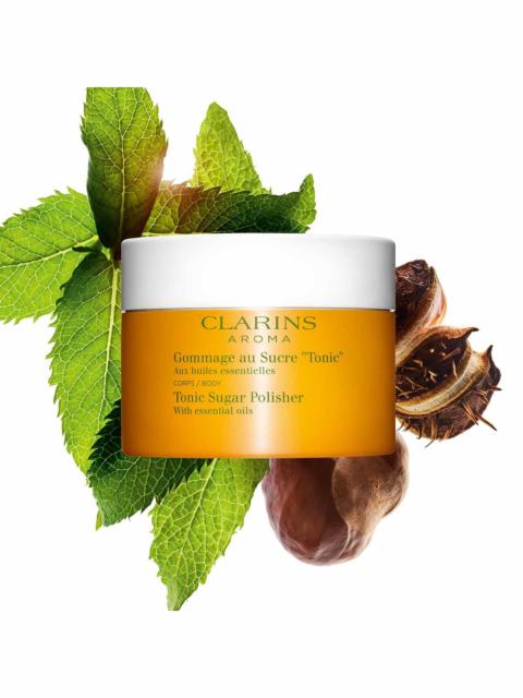 CLARINS Tonic Sugar Polisher - Essential Oil Body Scrub