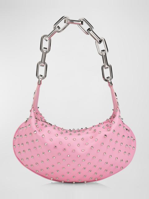 Le 54 Chain Shoulder Bag with Spikes