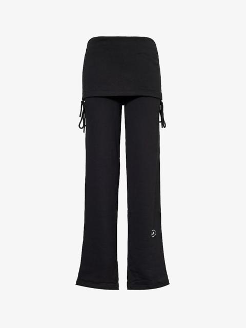 adidas Rolltop sleeveless organic-cotton blend jumpsuit