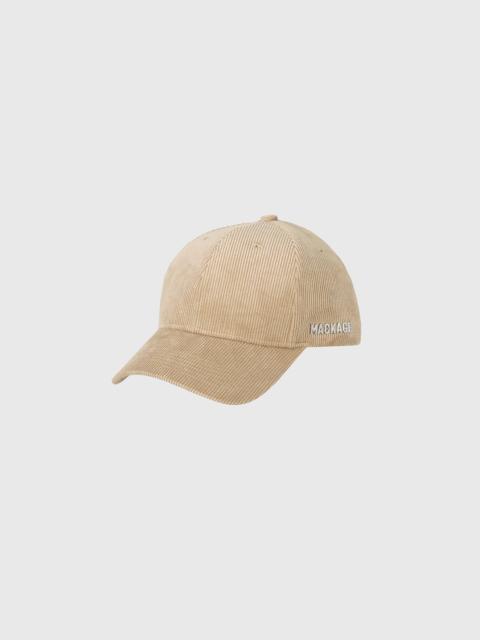 MACKAGE ANDERSON-CDY Corduroy hat