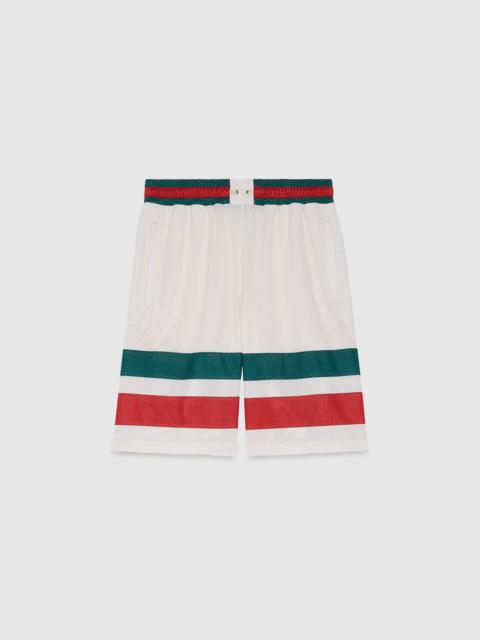 GUCCI Mesh fabric shorts