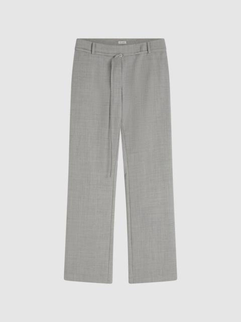 ST. AGNI 90s Belt Minimal Pants - Concrete