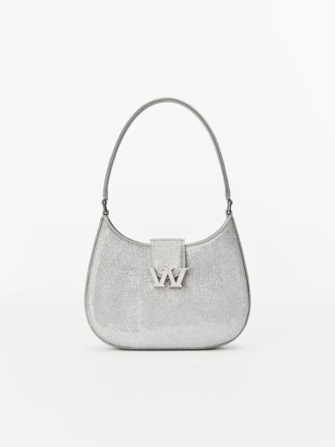 Alexander Wang W LEGACY SMALL HOBO IN DIAMANTE SATIN