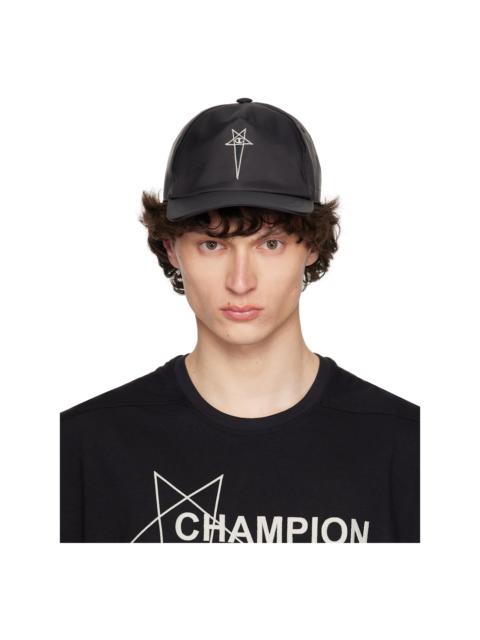 Rick Owens Black Champion Edition Baseball Cap