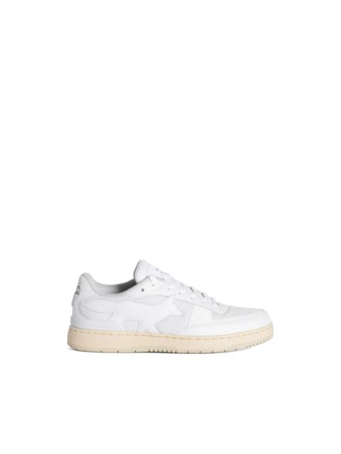 Maison Kitsuné Chiru fox-patch panelled sneakers