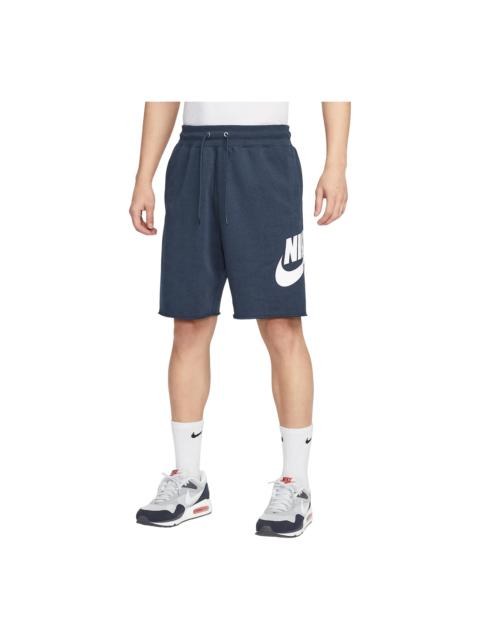 Nike Nike Club Alumni FT Short 'Obsidian Deep Royal Blue' FQ4951-451