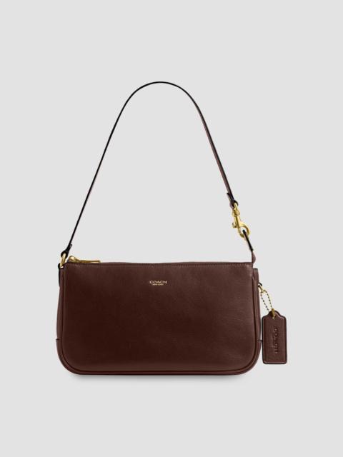 COACH Women's Plaza Leather Shoulder Bag - Maple