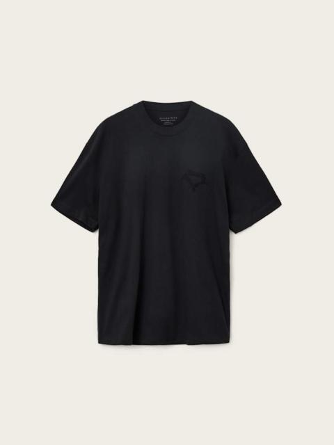 ALLSAINTS CHROME OVERSIZED T-SHIRT