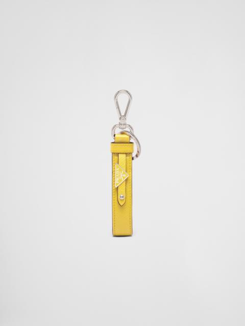 Prada Customized Saffiano leather keychain