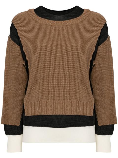 UNDERCOVER wool blend jumper