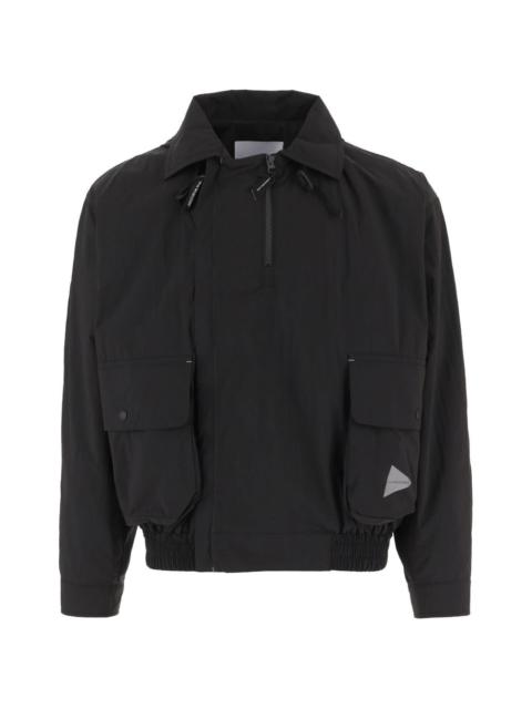 and Wander hooded pocket jacket