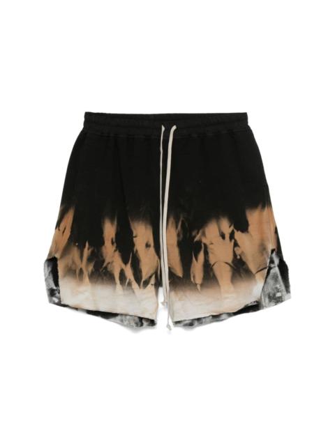 Rick Owens DRKSHDW tie-dye shorts