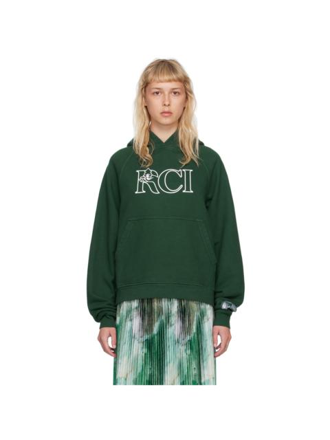 REESE COOPER® Green Raglan Hoodie