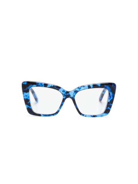 BALENCIAGA tortoiseshell cat-eye glasses