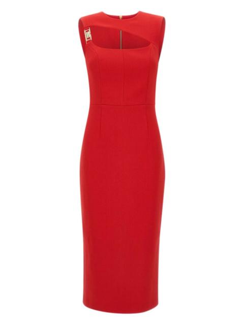 REBECCA VALLANCE cut-out midi dress