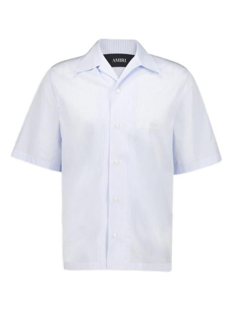 AMIRI Starburst striped camp-collar shirt