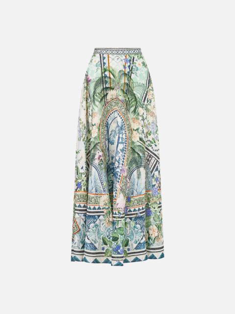 CAMILLA MAXI CIRCLE SKIRT