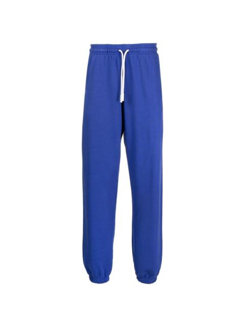Cross tapered track pants