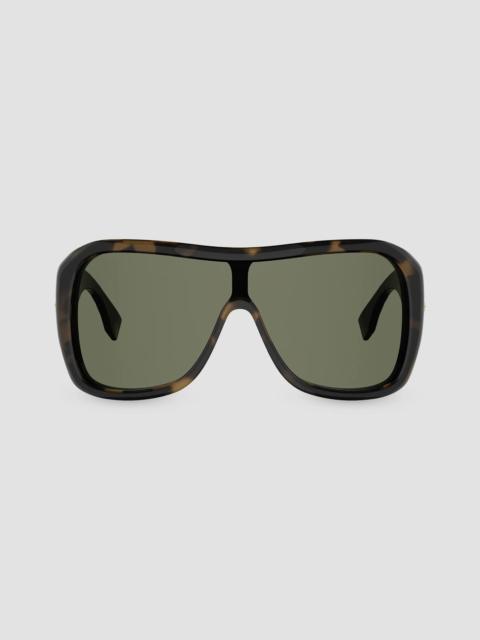 FENDI Men Fendi Screen Round Sunglasses - Green