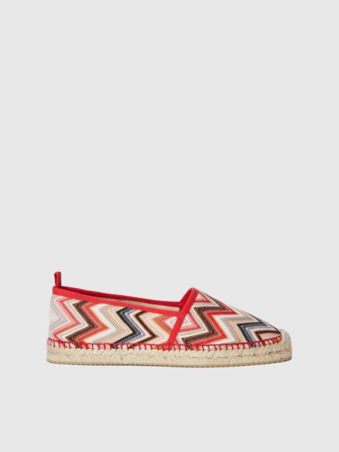 Missoni Slip-on espadrilles with zigzag pattern