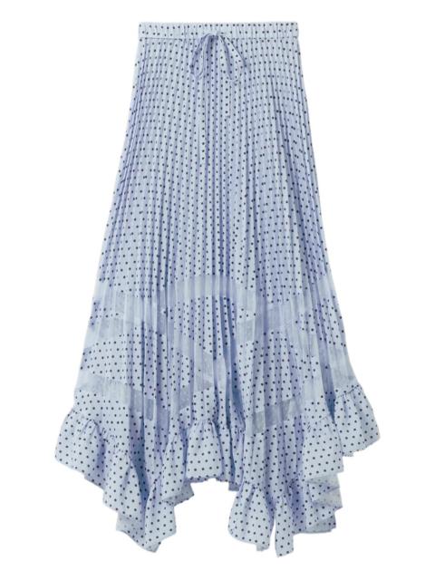 Claudie Pierlot polka-dot midi skirt