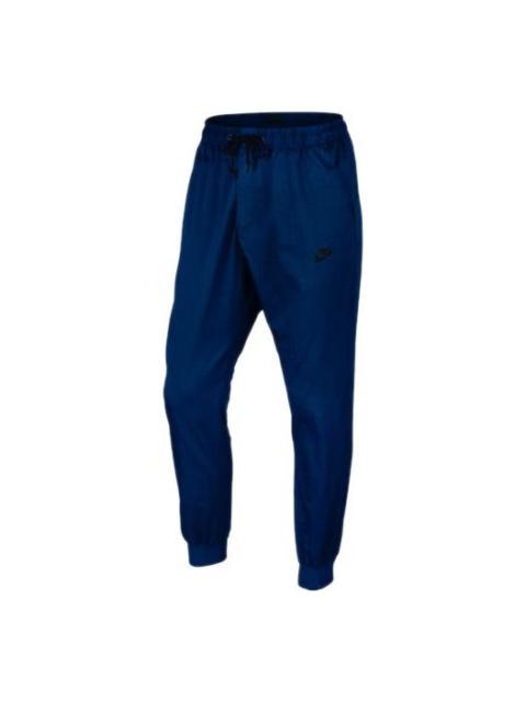 Nike Men's Nike Casual Knit Blue Sports Pants/Trousers/Joggers 805099-414