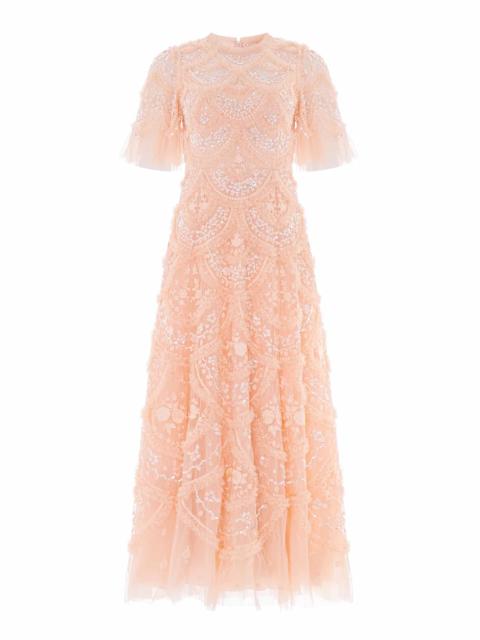 Needle & Thread Carmen Ruffle Ankle Gown