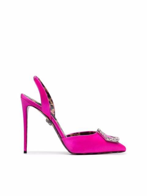PHILIPP PLEIN Crystal Hexagon high-heeled pumps